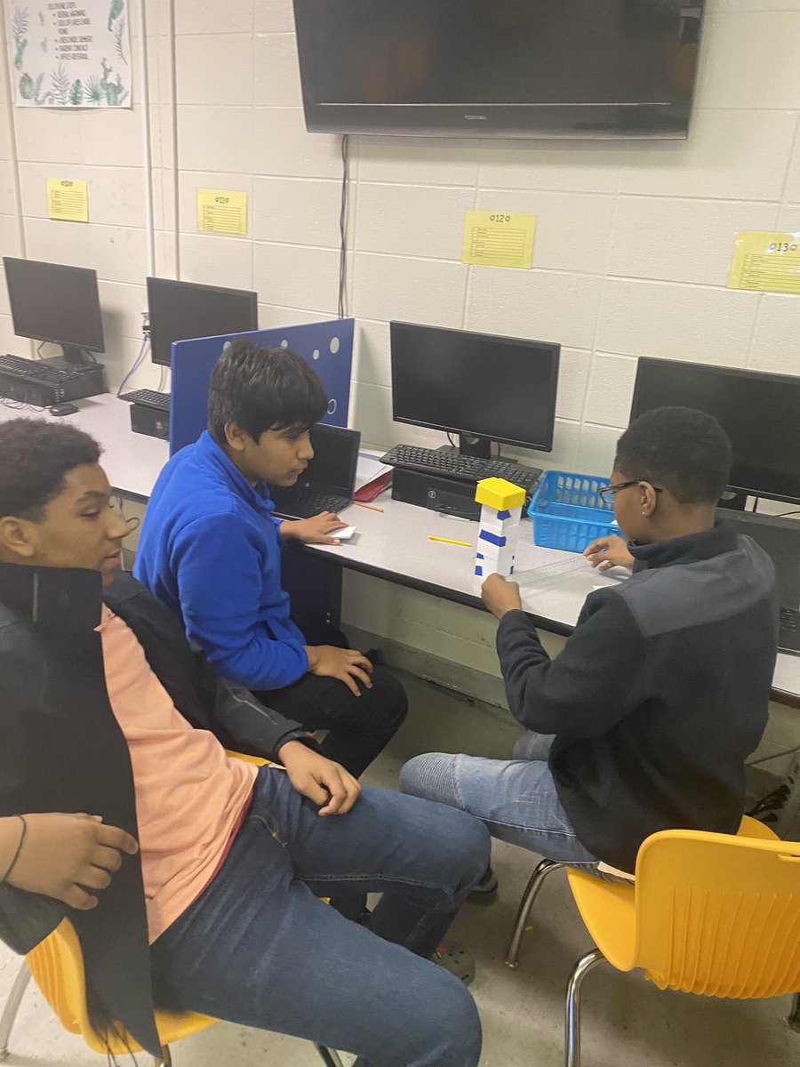 Mrs. Ratliff's Business Class (@cmsbusiness1) on Twitter photo Invent and Simplify! Ss had 30 cards and 2 ft. of tape to create a structure, then they had to do it again using less materials than the first time! <a href="/FlightWorksAL/">Flight Works Alabama</a> <a href="/tcboecareertech/">@tcboecareertech</a> <a href="/TCBOE_CMS/">Childersburg Middle School</a> <a href="/AshleyGableEDU/">Ashley Gable, NBCT</a> <a href="/jesse_hooks/">Jesse Hooks</a> <a href="/cardwelldalisha/">Dalisha Cardwell</a> #TweetoftheWeek #cmstheplacetobe Invent and Simplify! Ss had 30 cards and 2 ft. of tape to create a structure, then they had to do it again using less materials than the first time! <a href="/FlightWorksAL/">Flight Works Alabama</a> <a href="/tcboecareertech/">@tcboecareertech</a> <a href="/TCBOE_CMS/">Childersburg Middle School</a> <a href="/AshleyGableEDU/">Ashley Gable, NBCT</a> <a href="/jesse_hooks/">Jesse Hooks</a> <a href="/cardwelldalisha/">Dalisha Cardwell</a> #TweetoftheWeek #cmstheplacetobe