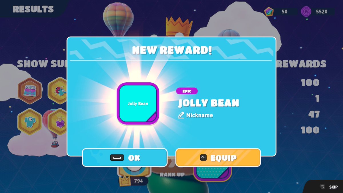 marcy_crossing's tweet photo. I got CR32 winning Duos with my boyfriend 😊 #PCGaming #FallGuys_client https://t.co/Tk3klRPsLg