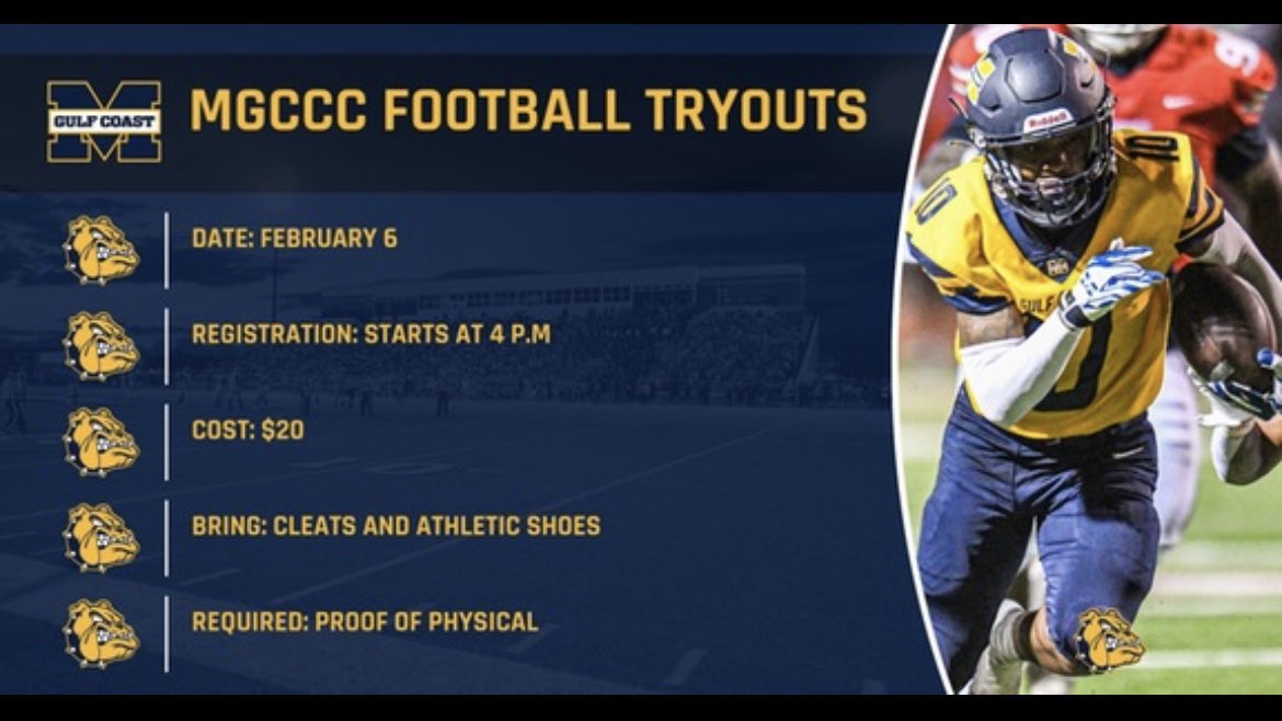 MGCCC Football (MGCCC_FOOTBALL) / Twitter
