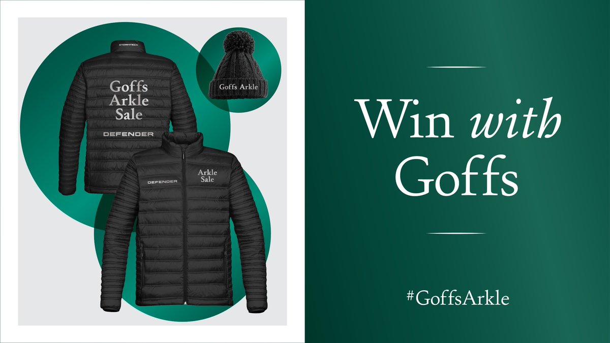 ⭐️Competition Time⭐️ Want to get your hands on limited edition #GoffsArkle merchandise?😍 Now is your opportunity to🏆WIN WITH @Goffs1866🏆 To enter, simply ⤵️ ➡️Follow @goffs1866 🔄Retweet this post!