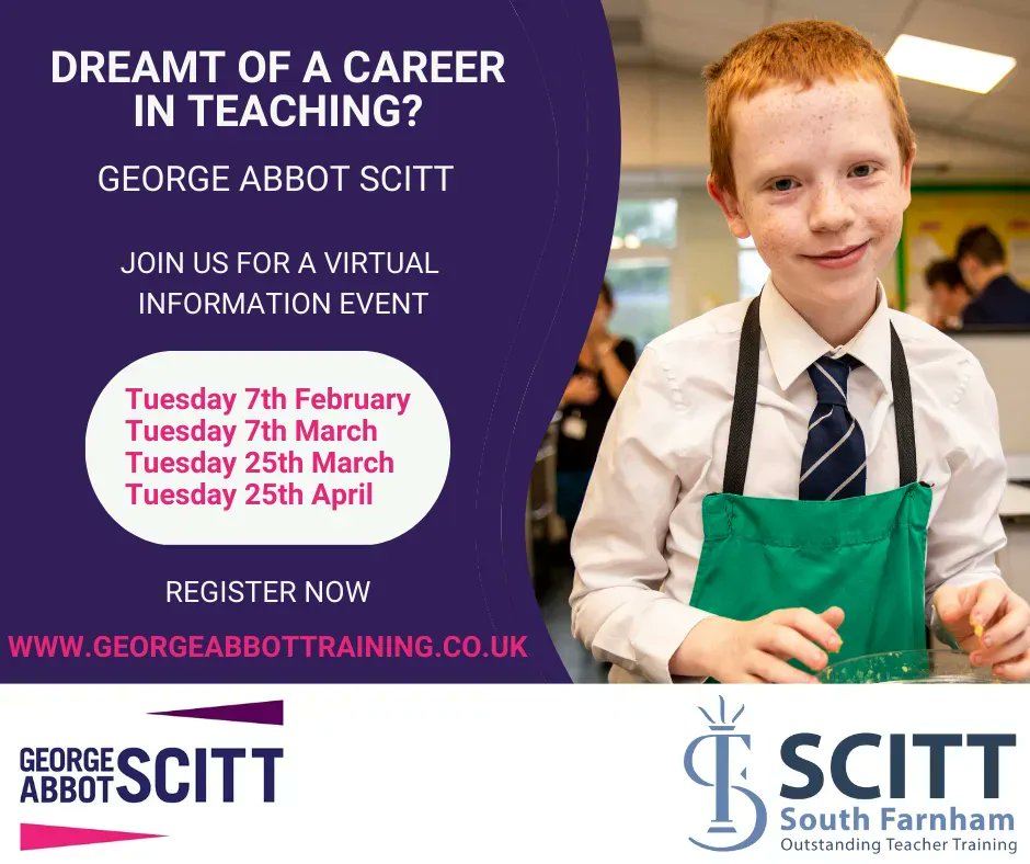 #traintoteachsurrey tweet media