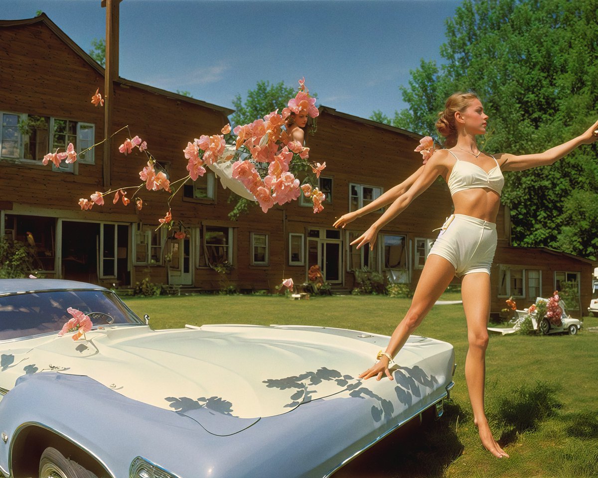 rainisto's tweet photo. "Miss Corvette"

@braindrops_art  collection: Life In West America is a post-photographic journey down the roads of the idea of America: people living in the land of endless, faraway opportunity. 

Previewing pieces from the collection, minting Noon CST on February 8th. https://t.co/gWrlalWcms
