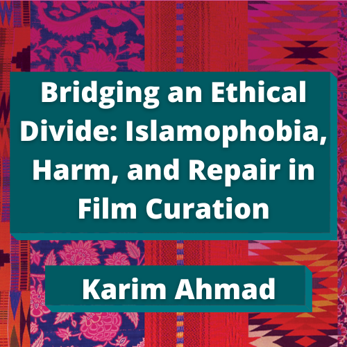 firelightmedia's tweet photo. READ: @thatkarimahmad, moderator of our latest #BeyondResilience event "The Future of Film Programming," wrote an essay for #ColorCongress on "Bridging an Ethical Divide: Islamophobia, Harm and Repair in Film Curation:" https://t.co/GJzwPeZbvM https://t.co/MzrhbKiLrG