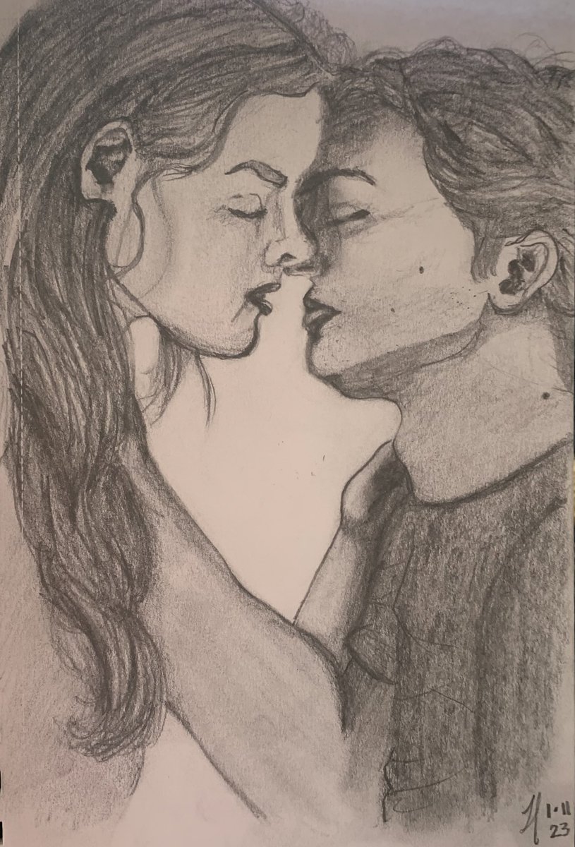 I was unconditionally and irrevocably in love with him. #movies #quote #film #twilight #fanart #portrait #art #artistsontwitter #artmoots #bella #edwardcullen #valentinesday #moviekissesseries #2023