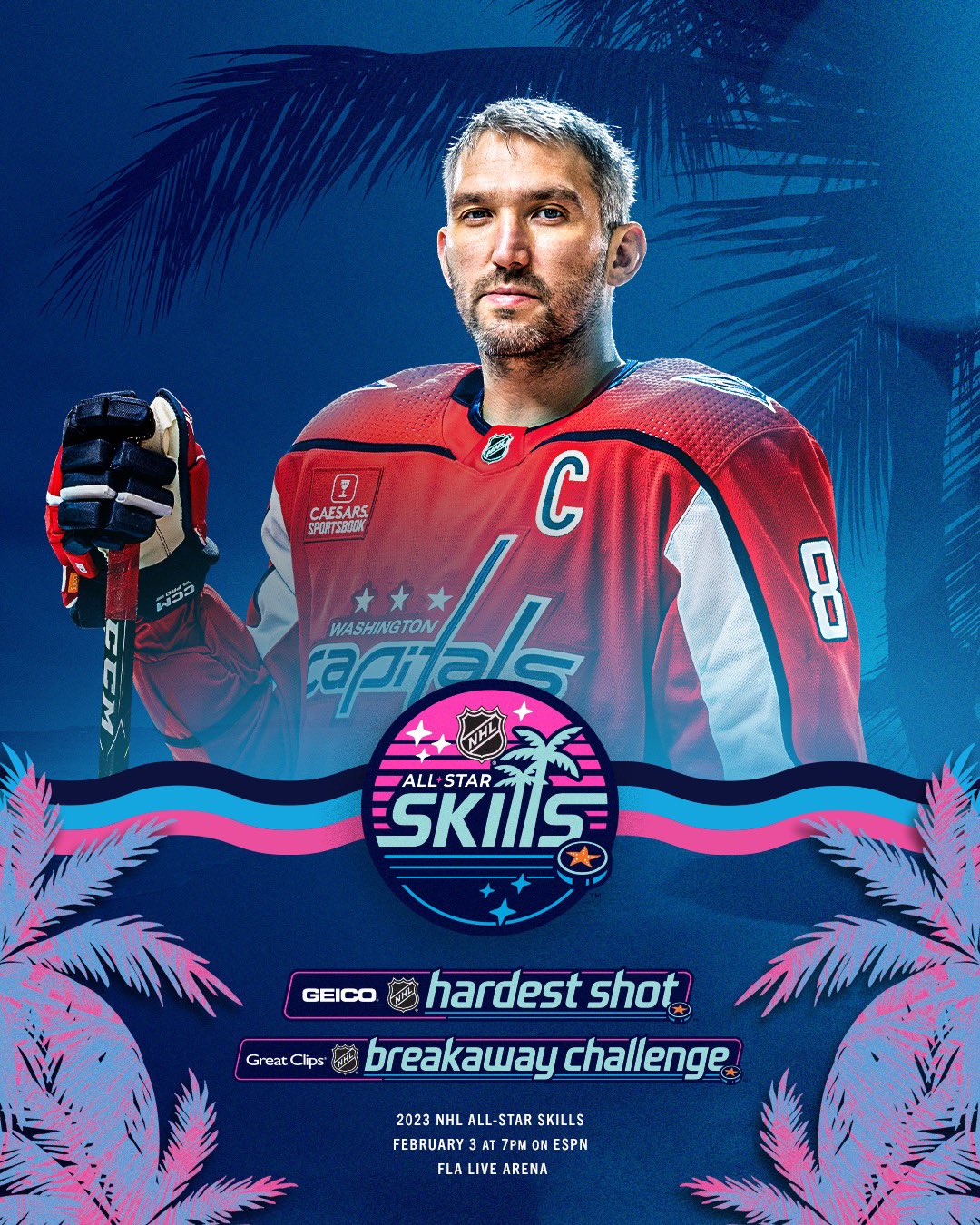 Washington Capitals on X: The #Gr8's got a date with the Hardest Shot and  Breakaway Challenge tonight! Tune into #NHLAllStar Skills at 7pm on @espn   / X