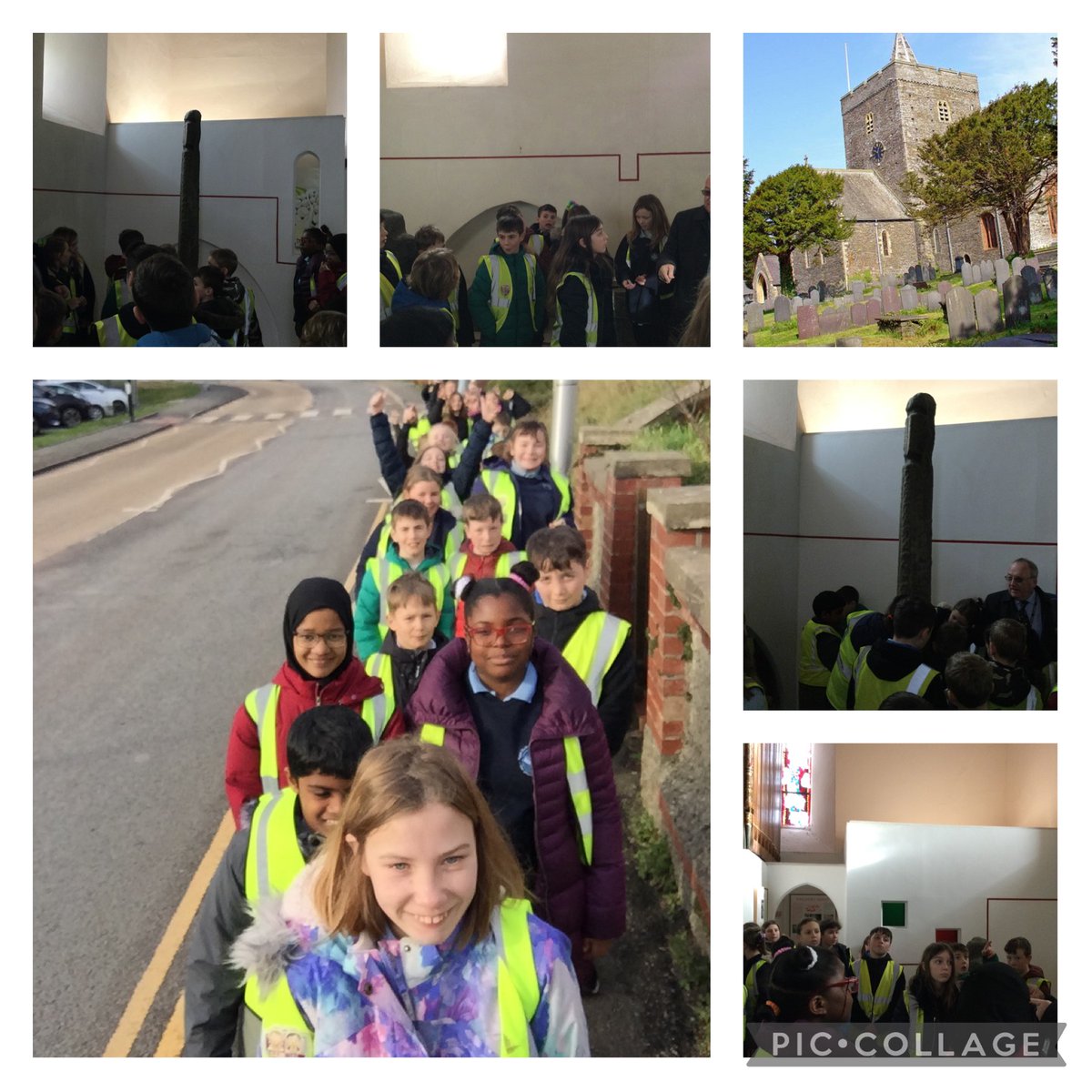 stpadarnsrcp's tweet photo. As one of our local #WelshWanders and as part of #ChristianUnityWeek last week, Aeron visited Eglwys Llanbadarn with one of our governors. Thank you for showing us around and being such an informative guide! ⛪️ #healthyandconfident #ethicalandinformed https://t.co/lhUEl3YJ4Z