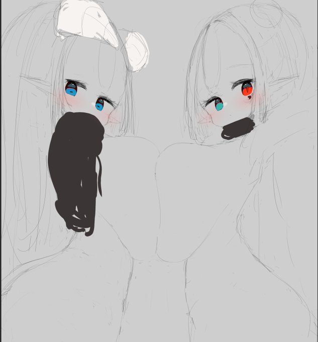 画力が追いつかなかった乳合わせシリーズ 