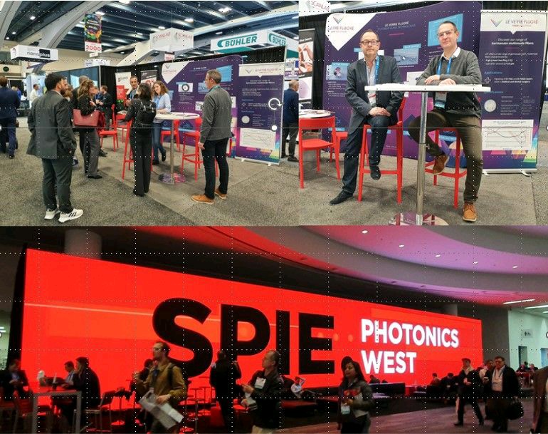 [#EVENTS] Last day at @PhotonicsWest. Come at @LeVerreFluore booth 2154 in Hall ABC and meet our team to discuss about your needs and discover our product lines. #fiberoptics #solidstatedyes #medical #industry #environment #photonics