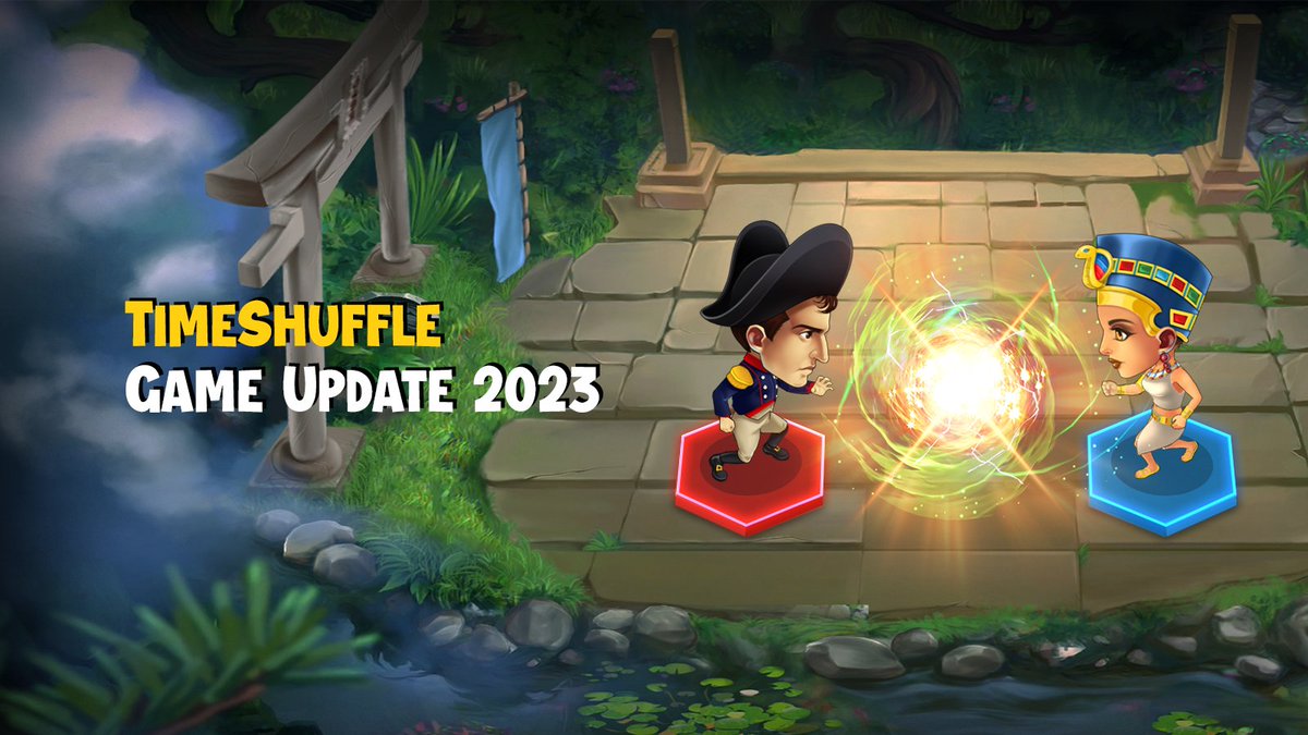 👋 Hello TimeShuffle community! 

🔥 We have just published the 2023 game &amp; roadmap update! 

👇 Please check our blog below with all information you want to know:
timeshuffle.io/blog/timeshuff…

☄️Join us, join the fight!
play.timeshuffle.io