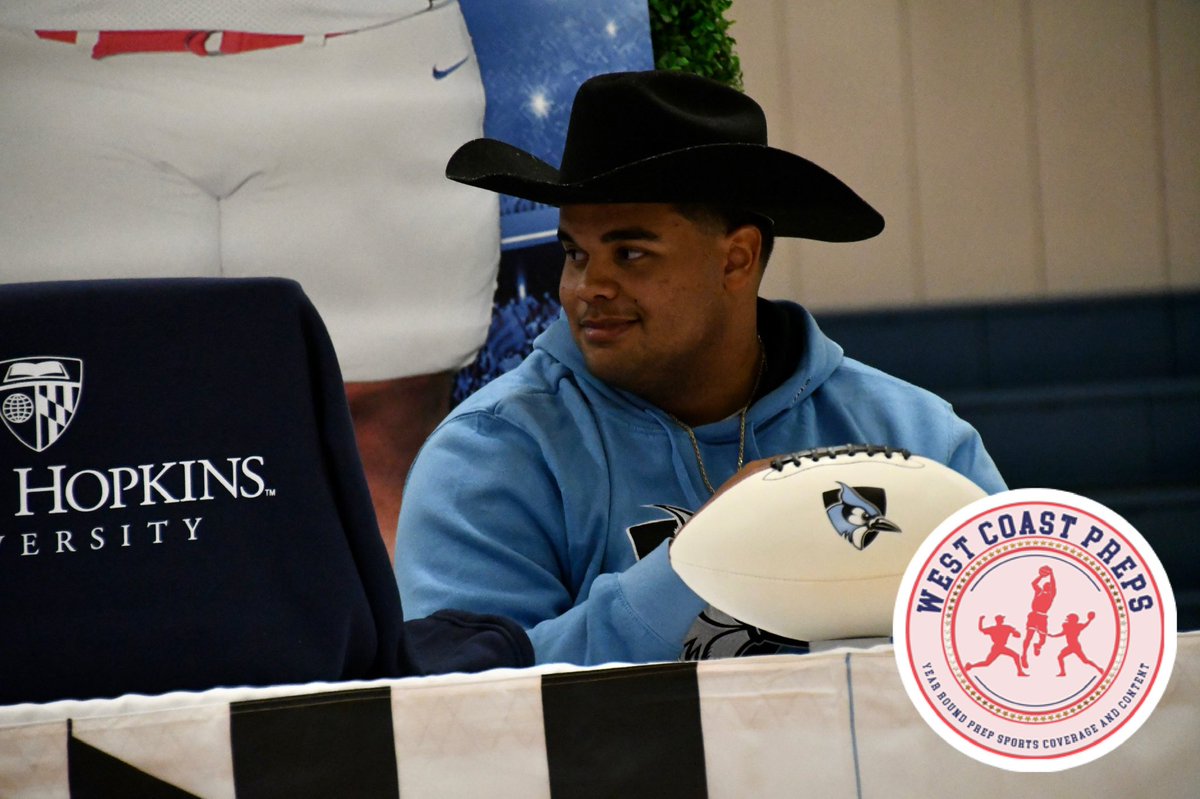 St. Vincent de Paul’s Cameron Vaughn accomplished one of the greatest feats imaginable by signing with Johns Hopkins. ✍️

“It’s a blessing. That’s the best word I can use.”

Story: westcoastpreps.com/st-vincent-de-…