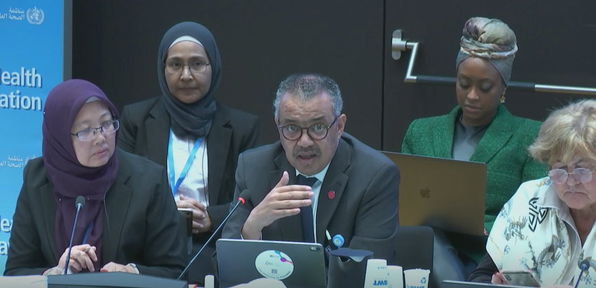 A huge milestone today with the adoption of the first ever rehabilitation resolution @WHO Executive Board #EB152. We are thrilled with the overwhelming support of Member States in moving #Rehabilitation2030 forward.
➡️bit.ly/3Jw1DTl