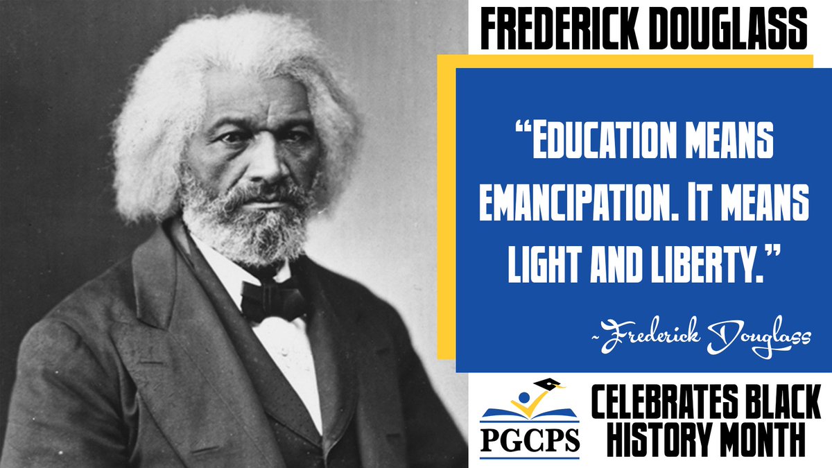 PGCPS (@pgcps) on Twitter photo The first PGCPS high school for African Americans was Marlboro "Colored" HS, later named for abolitionist leader Frederick Douglass!
Today, <a href="/FDHSEagles/">Frederick Douglass</a> continue the legacy: IB, dual-enrollment + programs like P-TECH prepare students for college & careers! #PGCPSBlackStories The first PGCPS high school for African Americans was Marlboro "Colored" HS, later named for abolitionist leader Frederick Douglass!
Today, <a href="/FDHSEagles/">Frederick Douglass</a> continue the legacy: IB, dual-enrollment + programs like P-TECH prepare students for college & careers! #PGCPSBlackStories