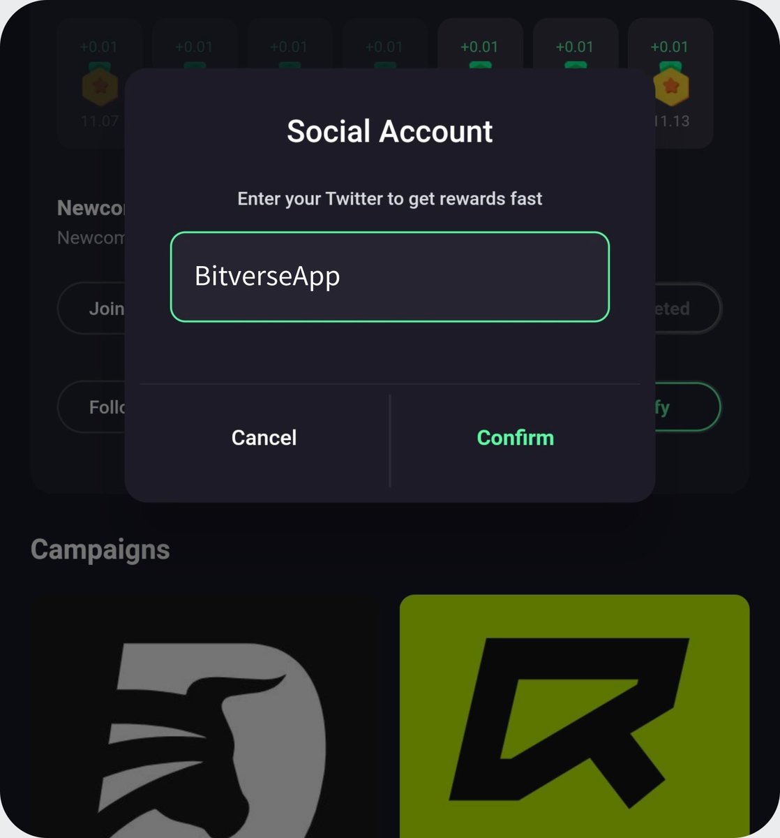 BitverseApp's tweet photo. More surprises for today🌟
💰Earn money by completing the easy Quest on #BitverseApp📲

We added a fun feature where you can make real #USDT
Impressed?🤑

1️⃣Follow our Twitter by inputting your Twitter handle and confirming it!
2️⃣Note: remember to insert it without @

Good luck🫶🏻 https://t.co/YiV5u6vMzY