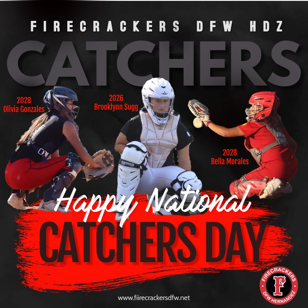 FCDFWMtz16s's tweet photo. Happy National Catchers Day to our 3 that take charge behind the plate! @OG_27_2009, Brooklynn Sugg and Bella Morales #nationalcatchersday #FCDFWHdz https://t.co/VNB1pQizAU