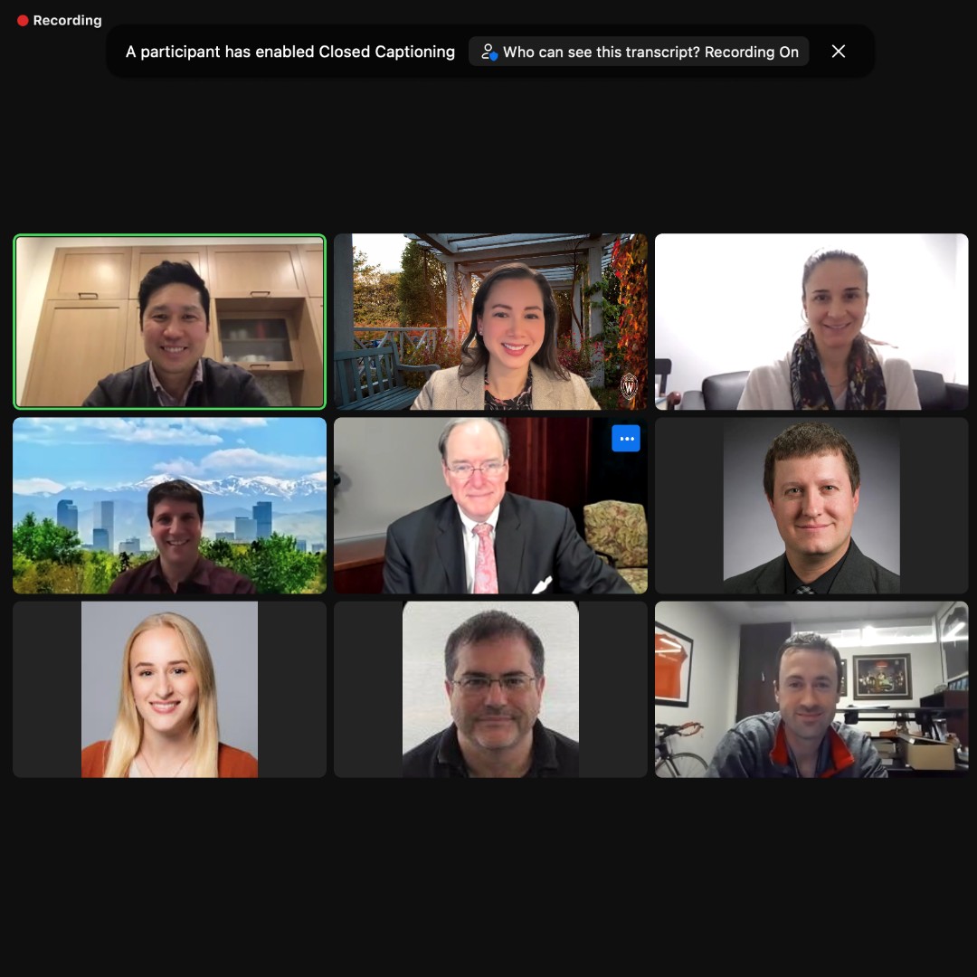 shanenhomd's tweet photo. It was an honor to be part of last night's great #hip #arthroscopy webinar with some of the best co-panelists in the field! Thank you, @AANAORG, for putting it on!
#sportsmedicine #ortho #orthotwitter #NhoMoreHipPain #SaveTheLabrum @tennessee_ortho @JoshuaHarrisMD @panoramaortho https://t.co/gb9f8UJ8Fh