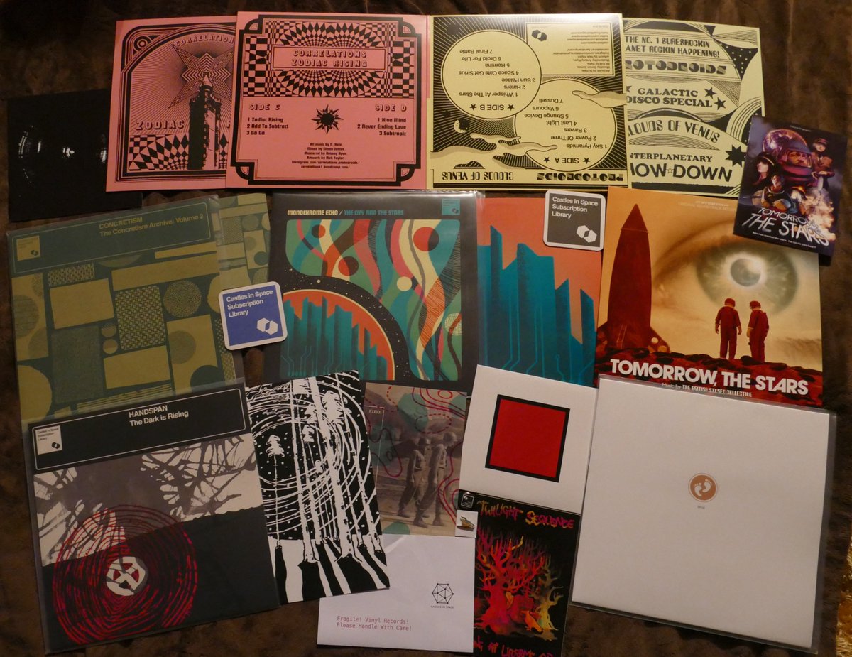 @CastlesInSpace Thanks so much for this incredible box of delights that arrived yesterday. What a treat!