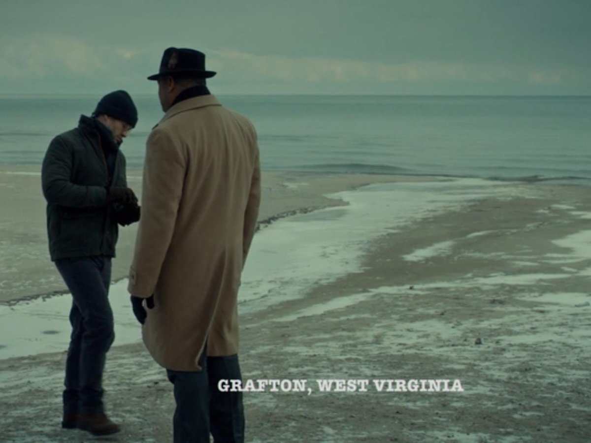 colemanhall's tweet image. West Virginia is almost always depicted inaccurately but I’ll never understand how the writers on Hannibal decided that it had a beach