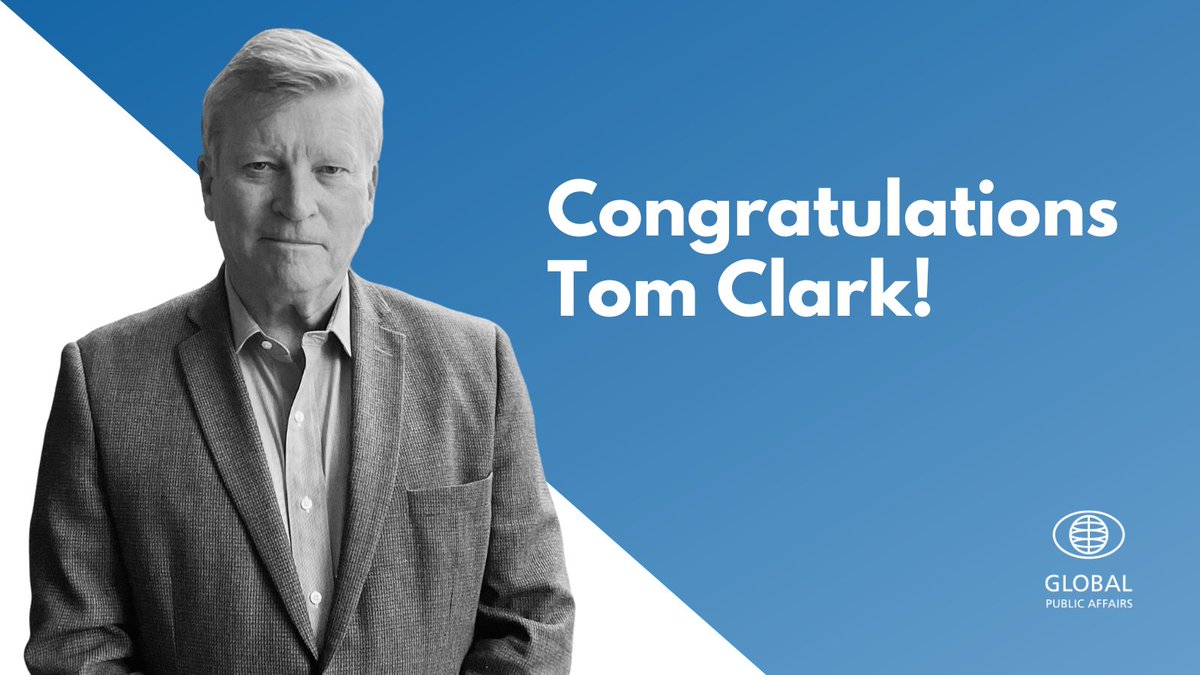 GPAinsights's tweet image. Global Public Affairs congratulates our friend &amp;amp; colleague @tomclarkGPA on being appointed Canada’s next Consul General in New York @CanadaNY. 

Read a special message from our CEO, Randy Pettipas: 
linkedin.com/pulse/global-p…