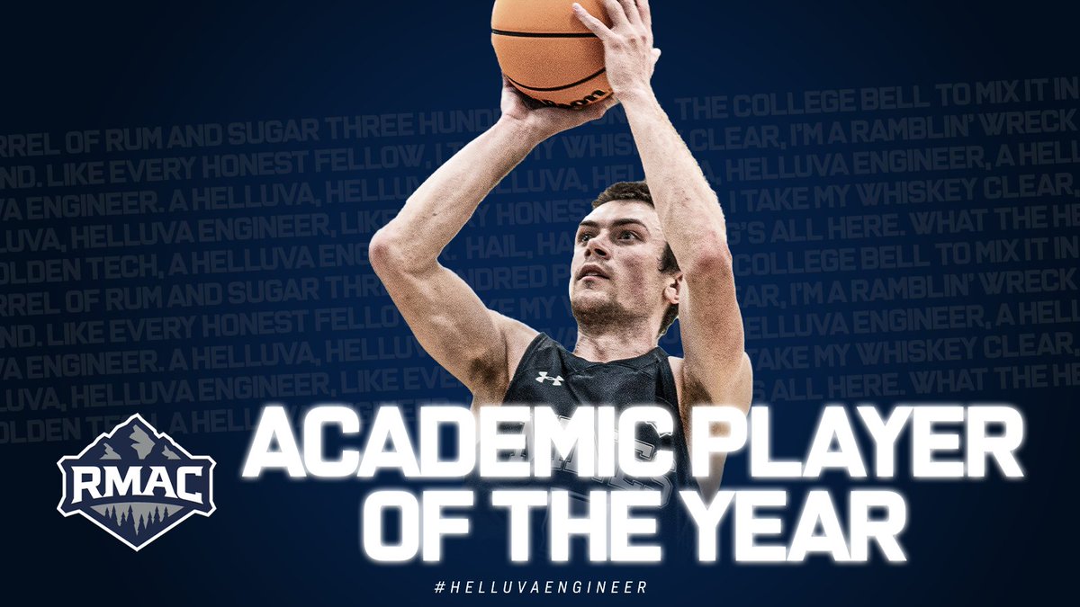 minesmbb's tweet image. 📚𝘼𝘾𝘼𝘿𝙀𝙈𝙄𝘾 𝙀𝙓𝘾𝙀𝙇𝙇𝙀𝙉𝘾𝙀📚

For the third season in a row, Brendan Sullivan has been named the RMAC Academic Player of the Year

📰
minesathletics.com/news/2023/2/2/…

#HelluvaEngineer