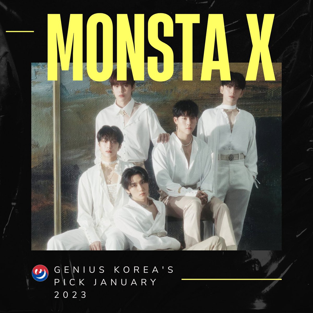 Genius Korea’s Pick for Artist of the Month goes to MONSTA X (@OfficialMonstaX) to celebrate their new envelope-pushing album #REASON! Check out the curated playlist here and follow us on Spotify! open.spotify.com/playlist/0PkIh…