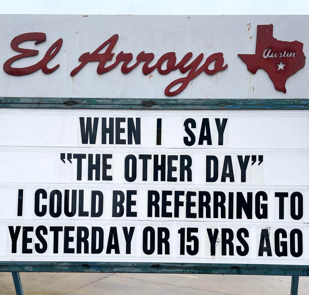 There is no in between… Restaurant has lost power and we are closed today! Missing y’all!