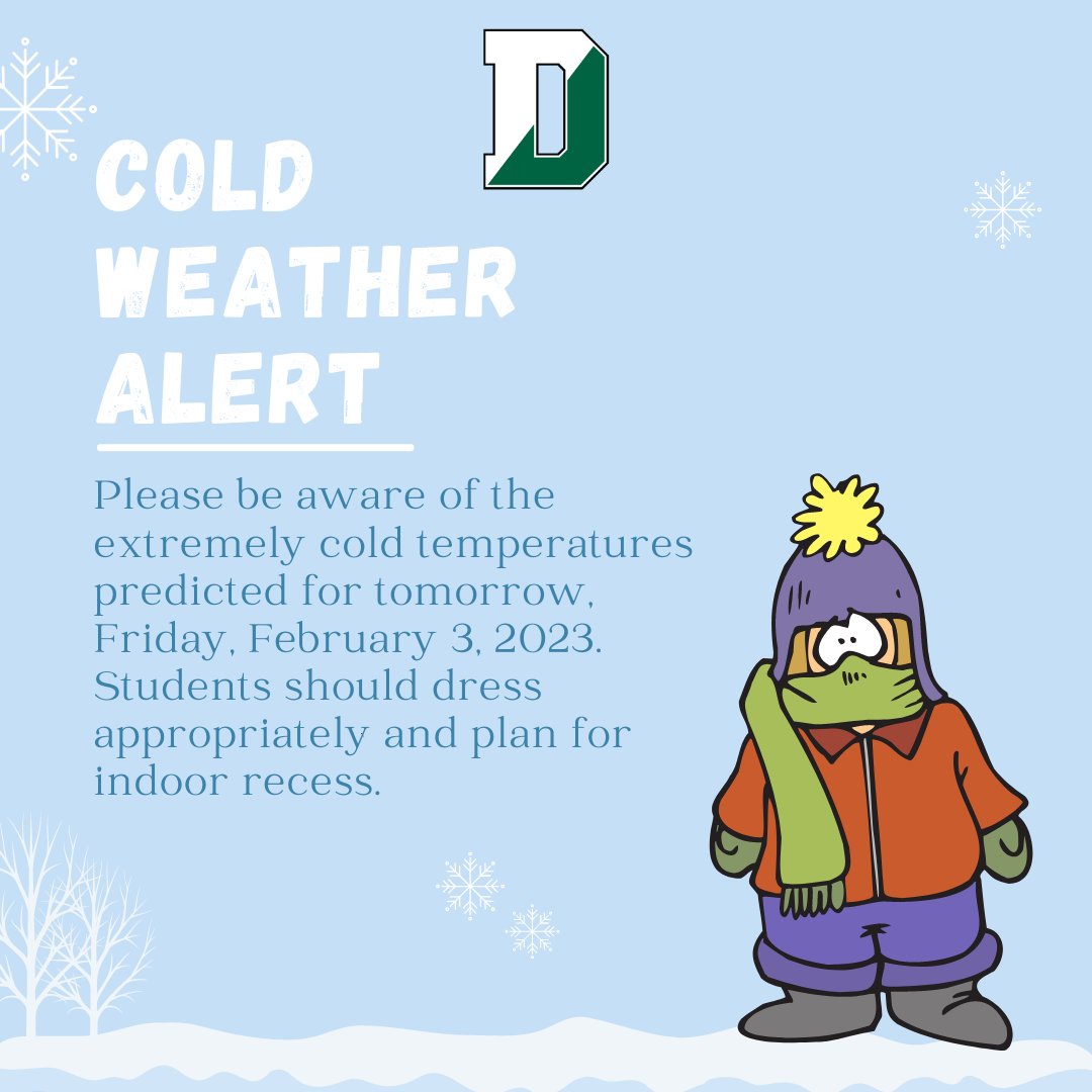 Bundle up Duxbury! ❄️