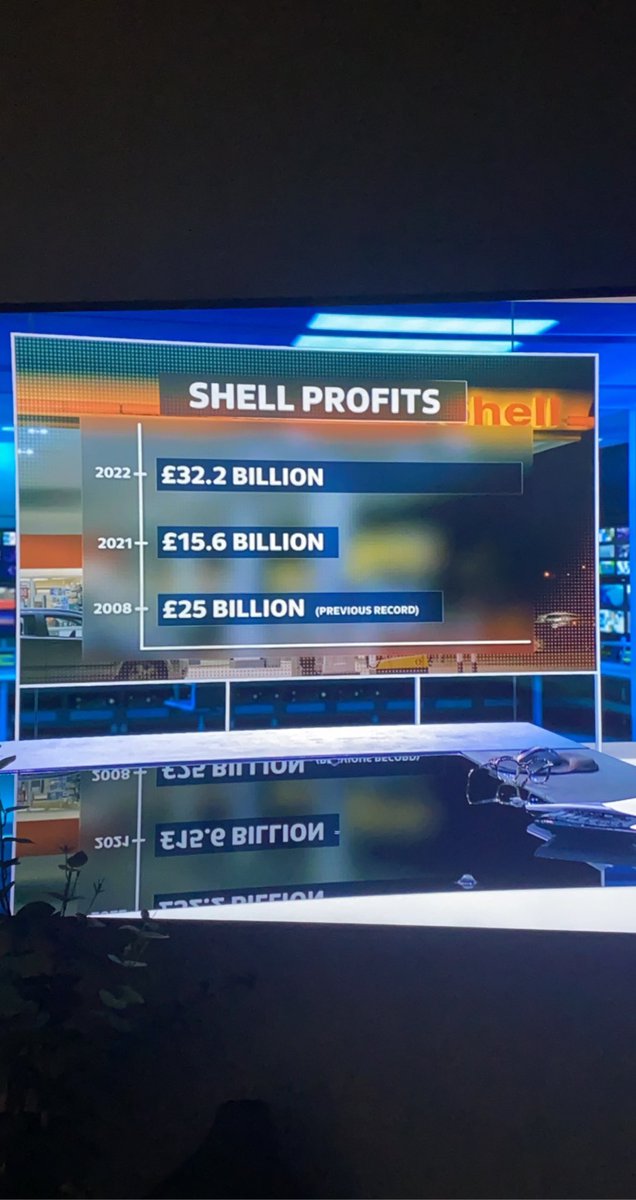 rhyshammy's tweet photo. Shells profits from last year 😂 32 fucking billion pound profit ! Absolute cunts why are we still paying these prices when we know full well what there profiting and we are all struggling #shellprofit https://t.co/HeBLI8BBsL