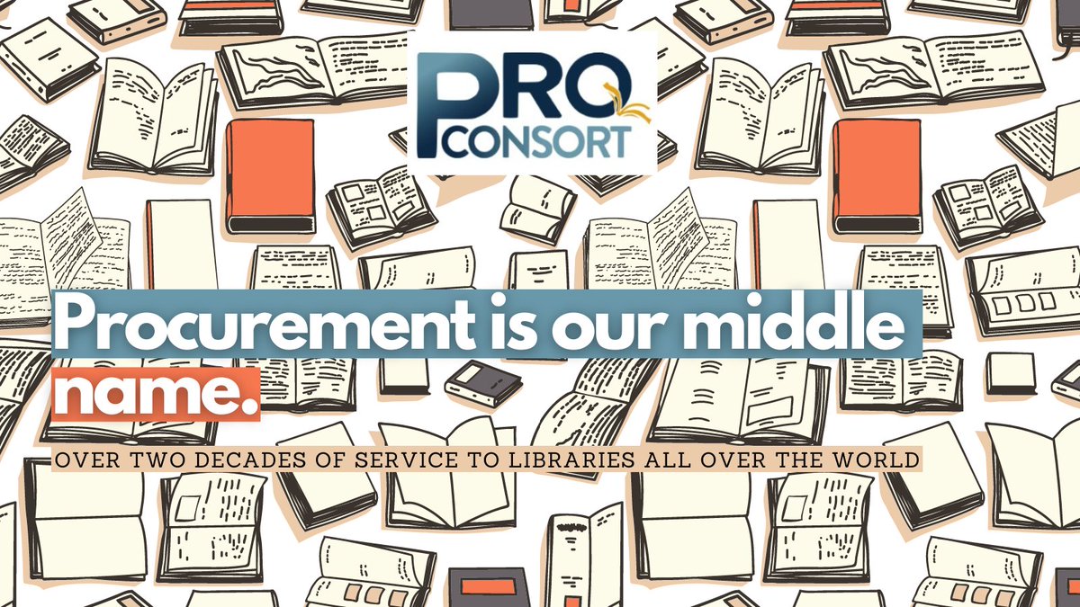ProConsort's tweet image. Solid Procurement Services your Library can depend on. Let Proconsort Help.
📚Request a free Demo today!

#Proconsort #ACRL2023 #ALA #libraries #procurement #Waldo #university #librarytwitter #BookLover