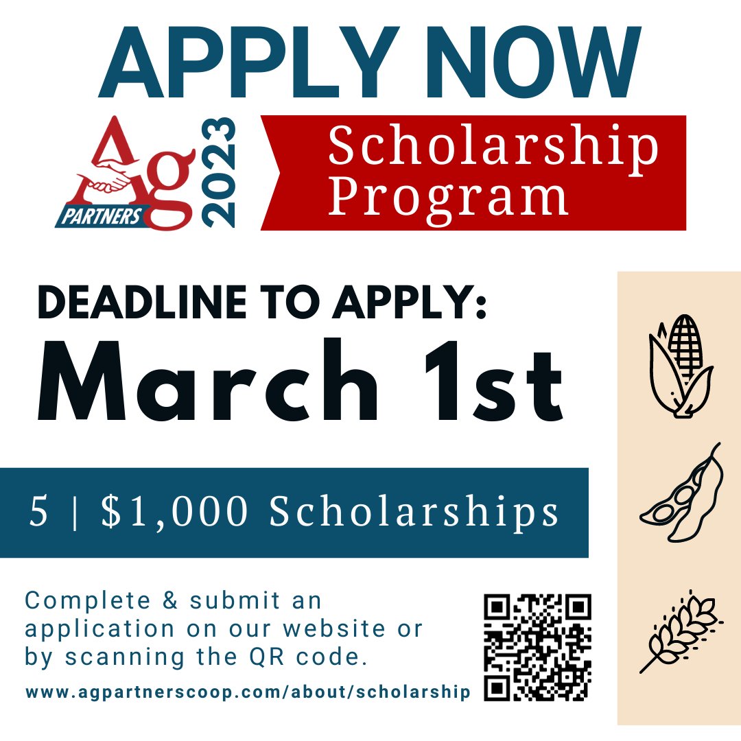 Ag Partners Coop on Twitter "Are you a high school senior or know one