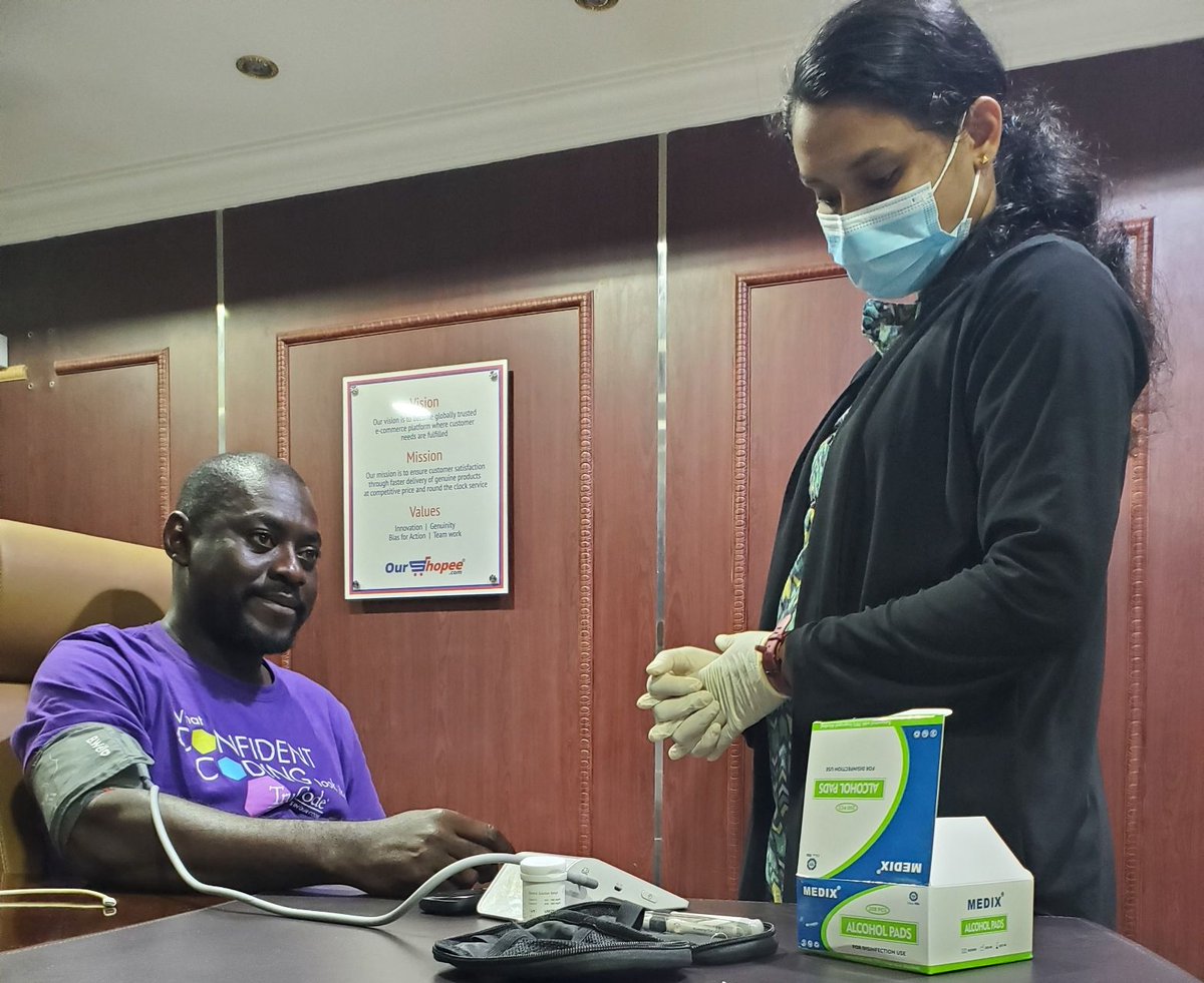 ourshopee's tweet photo. By supporting the well-being of employees, companies can create a positive and productive work environment, increase employee engagement, and ultimately drive business success. 
Medical checkup camp for employees by collaborating with Al Noor Polyclinic
#Ourshopee #healthcare https://t.co/OIBwCswsAV