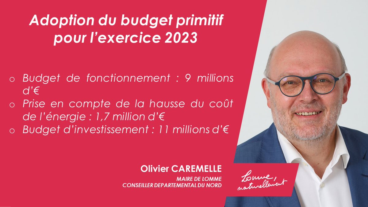 Majorite_Lomme's tweet photo. [Conseil communal #Lomme]
Budget primitif 2023 : « Ce budget est avant tout la traduction de notre politique, une politique faite de convictions face aux défis environnemental et social, une politique faite d’espoir, une politique qui ne laisse personne au bord du chemin ! » https://t.co/Ch453Wj9Ju