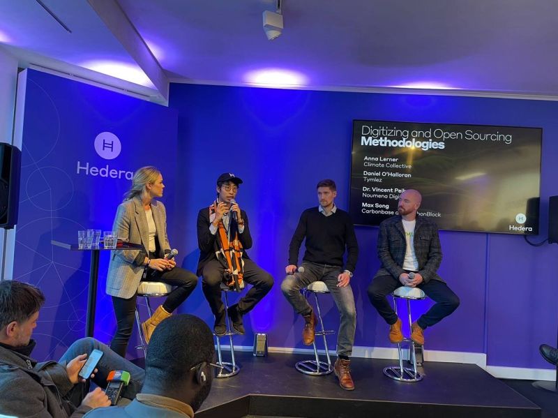 DanyEid_'s tweet photo. 2/ What is dMRV? What are methodologies? Why should they be digitized? Largest Open Source Digitized Methodologies on #Hedera
⭐Anna Lerner,Climate Collective
⭐Daniel O’Halloran,@TymlezBV
⭐Vincent Peikert,@Noumenadigital
⭐@Pericarus,@carbonbaseco and #CarbonBlock https://t.co/w2GJ0NlwNc