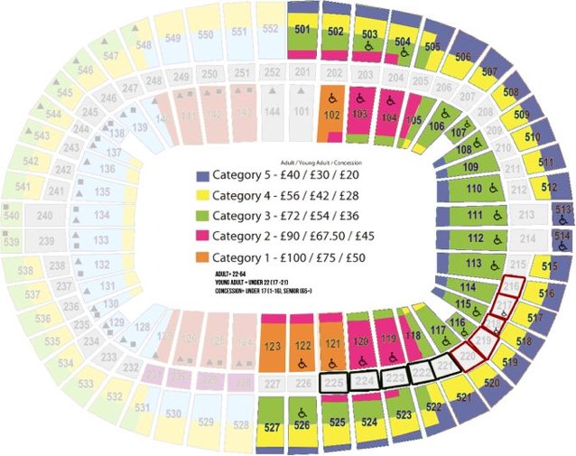 SPORTS TICKET SALES on Twitter "EFL Seating Plan MUFC Buying All
