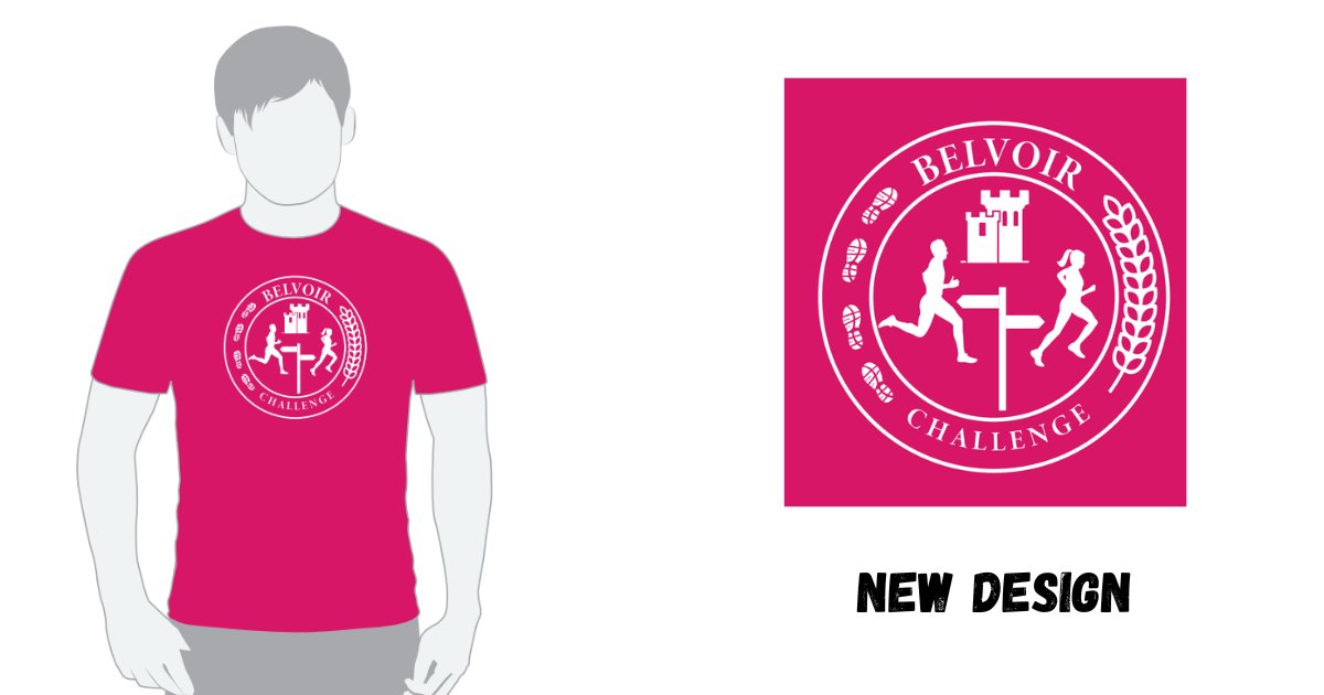Get ready to add a pop of color to your wardrobe with our latest t-shirt! 🥰 

The design is proudly created by a talented student from Harby Primary School.

This will be a perfect additon to your training gear.

Available for purchase at the #BelvoirChallenge.