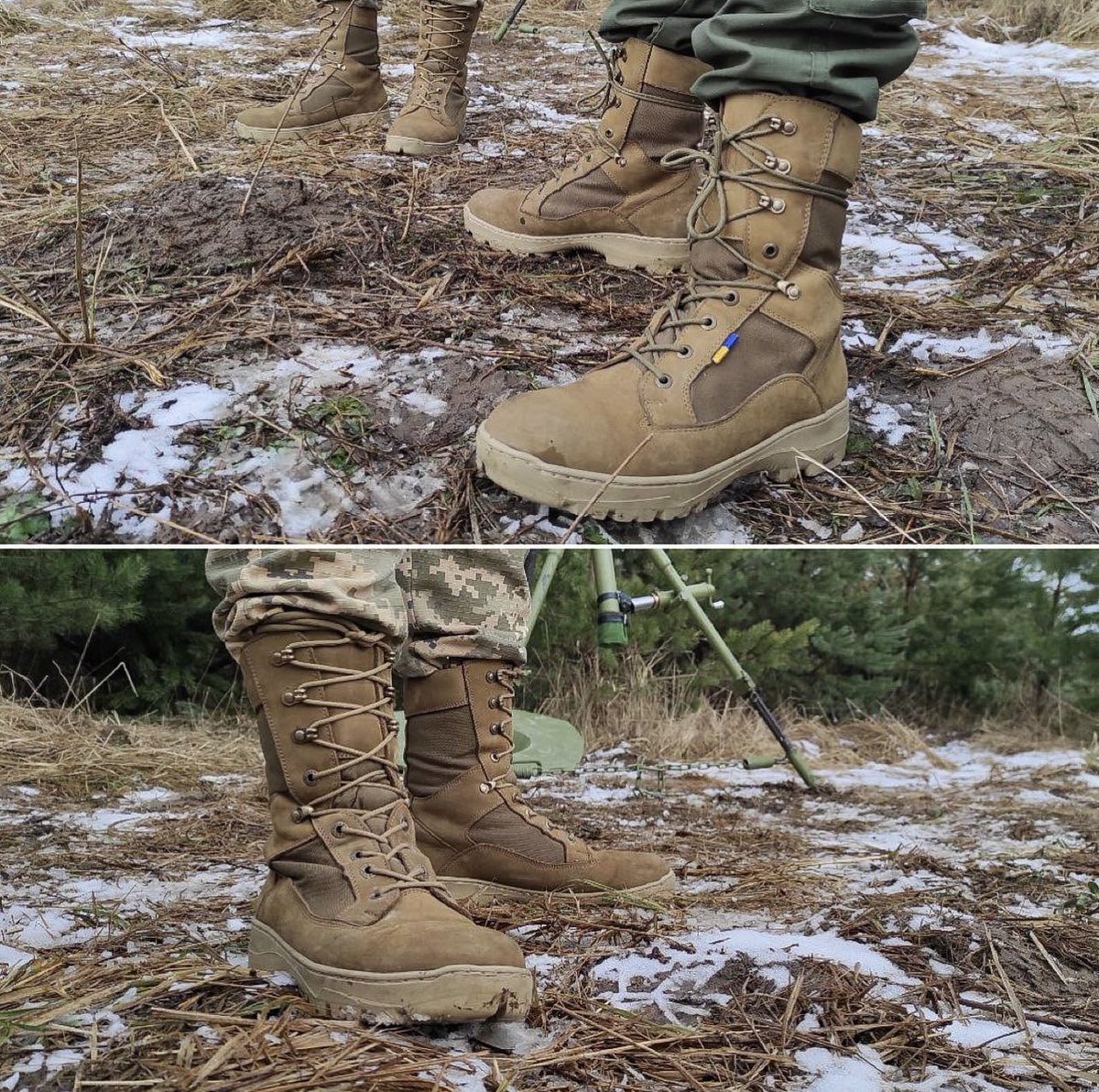 SecondFrontUA's tweet photo. Dear runners, our brave defenders express their deep gratitude to each and every one of you who joined our virtual #RunForUkraine
These warm and comfortable Patri Boots help our soldiers on the frontline stay warm in this cruel winter. https://t.co/8WwEudcRlY