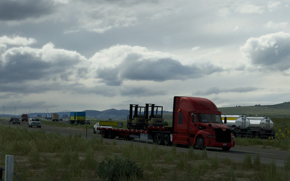 BRmalini's tweet image. @SCSsoftware #7YearsofATS @WstrnStarTrucks
 @goodyear