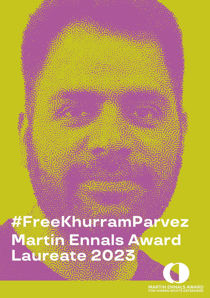 📣News! 🟠 The Martin Ennals Foundation asked the Indian authorities to release the 2023 Laureate @KhurramParvez so he can receive his Award in person in #Geneva. #FreeKhurramParvez 📄Letter: bit.ly/3WSLkTO
