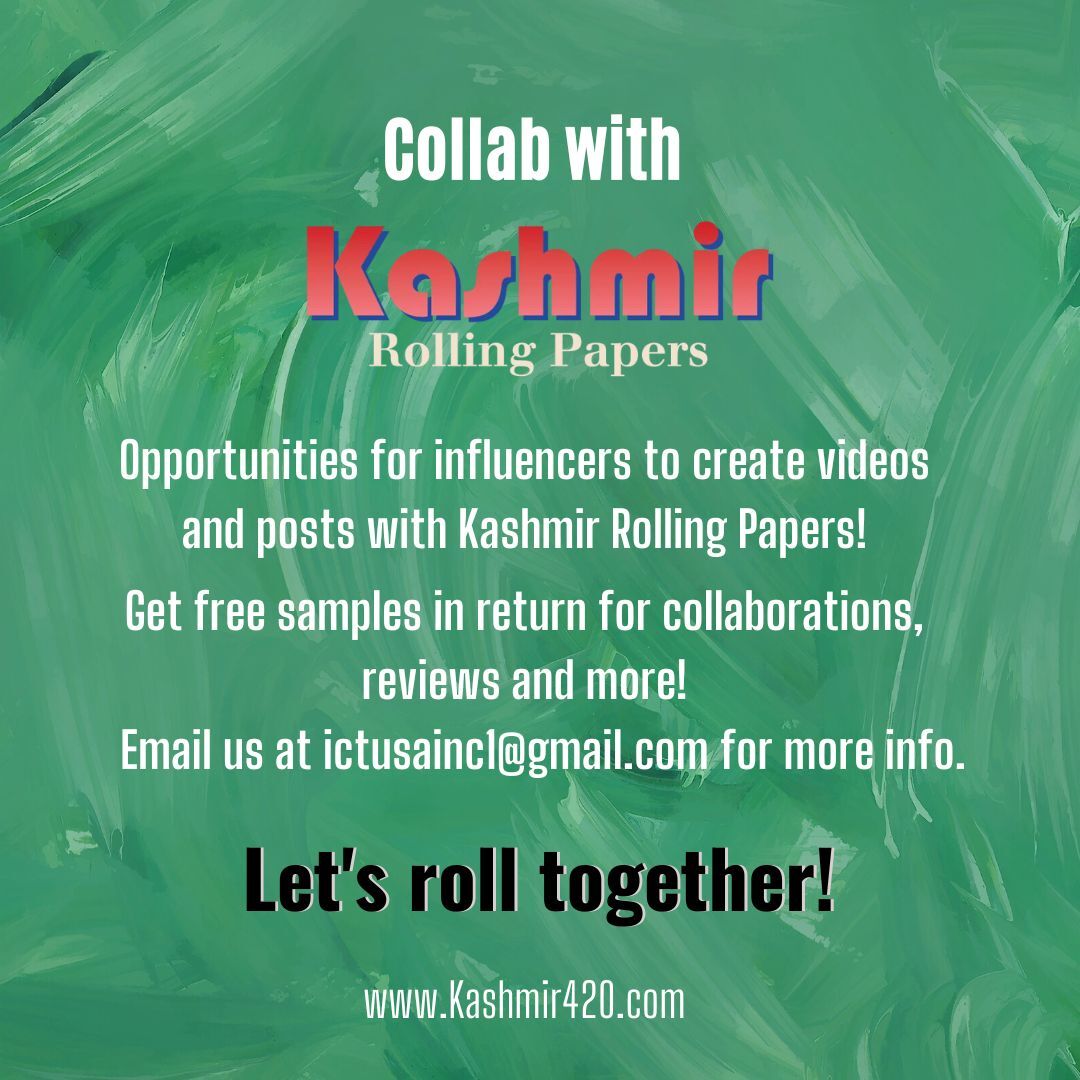 Kashmir_420's tweet photo. Yo, influencers of Instagram! Are you a cannabis influencer looking for an opportunity to score some free schwag? Let’s grow together! DM or send us an email: ictusainc1@gmail.com to find out more!
.
.
#cannabiscommunity #CannabisInfluencers #420life #thug #PeeDiddy #influencers https://t.co/WuL5QE31bQ