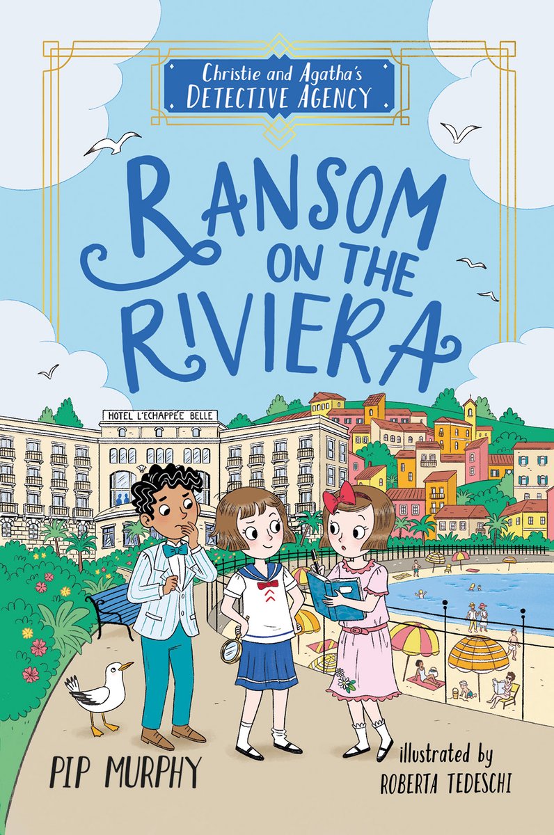 Kidnapping and ransom on the French Riviera?! Book 4 in my #ChristieandAgatha series - #RansomOnTheRiviera is out this month, published by  <a href="/SweetCherryPub/">Sweet Cherry Publishing</a>, with fab illustrations by <a href="/Robi_Illu/">Roberta_Tedeschi</a> and read by the talented <a href="/vanessalabrie/">Vanessa Labrie</a>!

amzn.to/3XZB2Ti