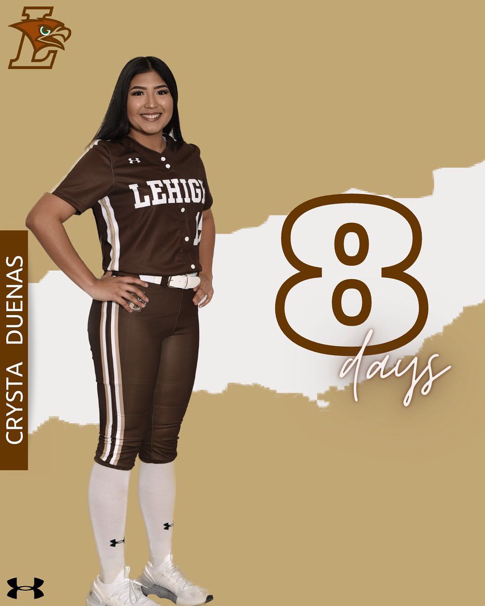 8 days left‼️
•
•
•
Crysta Duenas is a first year from Clovis, California.
#hawksflytogether #golehigh #ncaasoftball