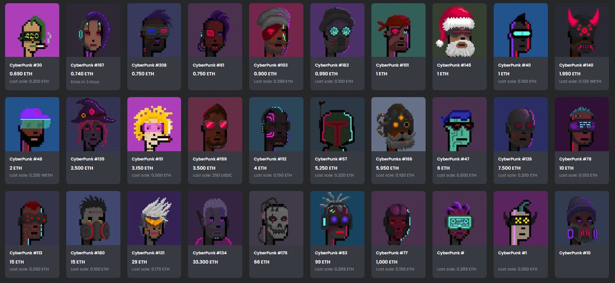 CHARTS SHOWING SOME GREENS! 🟢

Green means go! Go for having a new dope Punk in your gang. <a href="/NFTCyberPunks/">CyberPunks2088</a> is nowhere going but up up up! Check em out at opensea.io/collection/cyb…

More: cyberpunks2088.com

#LFG #NFT #WAGMI #NFTs #NFTart #NFTcollection #web3 #Web3community