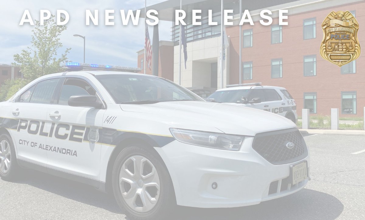 Alexandria Police on Twitter "News Release The Alexandria Police