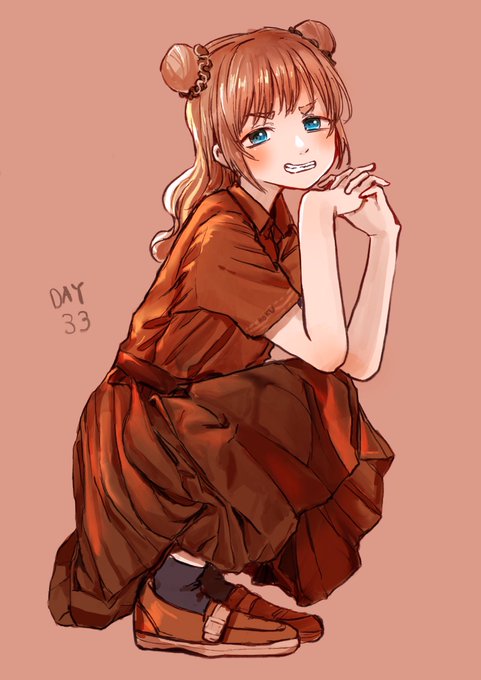 #100日チャレンジday33制服っぽい服で。 