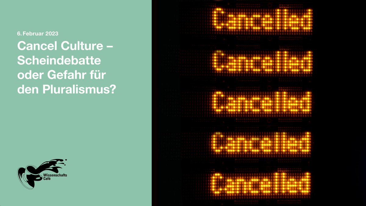 ScienceEtCite's tweet photo. 🛑  #CancelCulture – wie soll man damit umgehen? Diskutiere mit unseren Expert:innen im #Wissenschaftscafé in Bern am Montag!

#wisskomm #regionbern
@PHBern_ch @bfh_hesb @unibern https://t.co/d65yMdH319