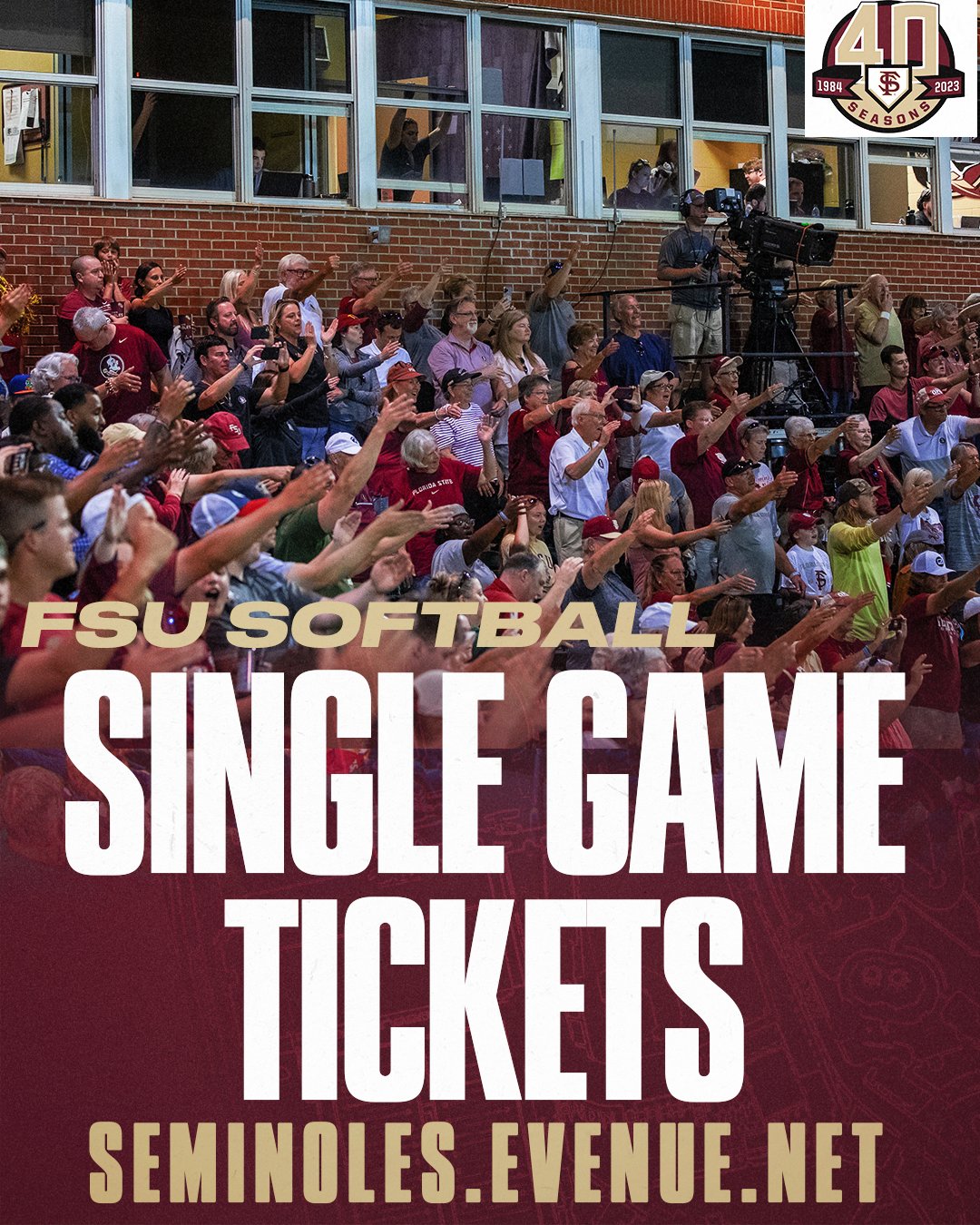 Florida State Softball 🥎 on Twitter "Singlegame tickets are now on