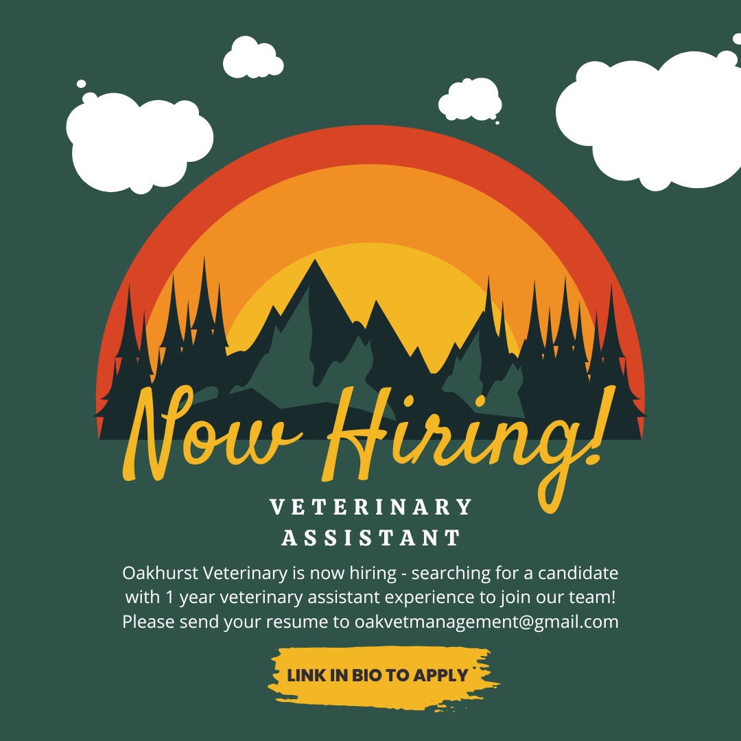 Oakhurst Veterinary (@oakhurst_vet) / Twitter Oakhurst Veterinary (@oakhurst_vet) / Twitter
