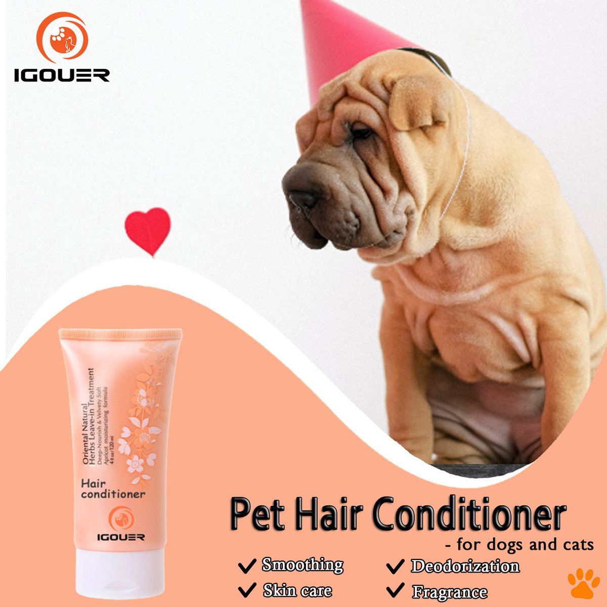 Pet Hair Conditioner🐾With smooth hair, beautiful hair, deodorant and skin care effect

#doghairconditioner 
#doghairconditioning 
#pethairconditioning 
#pethairconditioner 
#pethaircare 
#hairhealth
#cathaircare 
#pethealthcare 
#igouer
#igouerpetcare
#igouerpetproduct