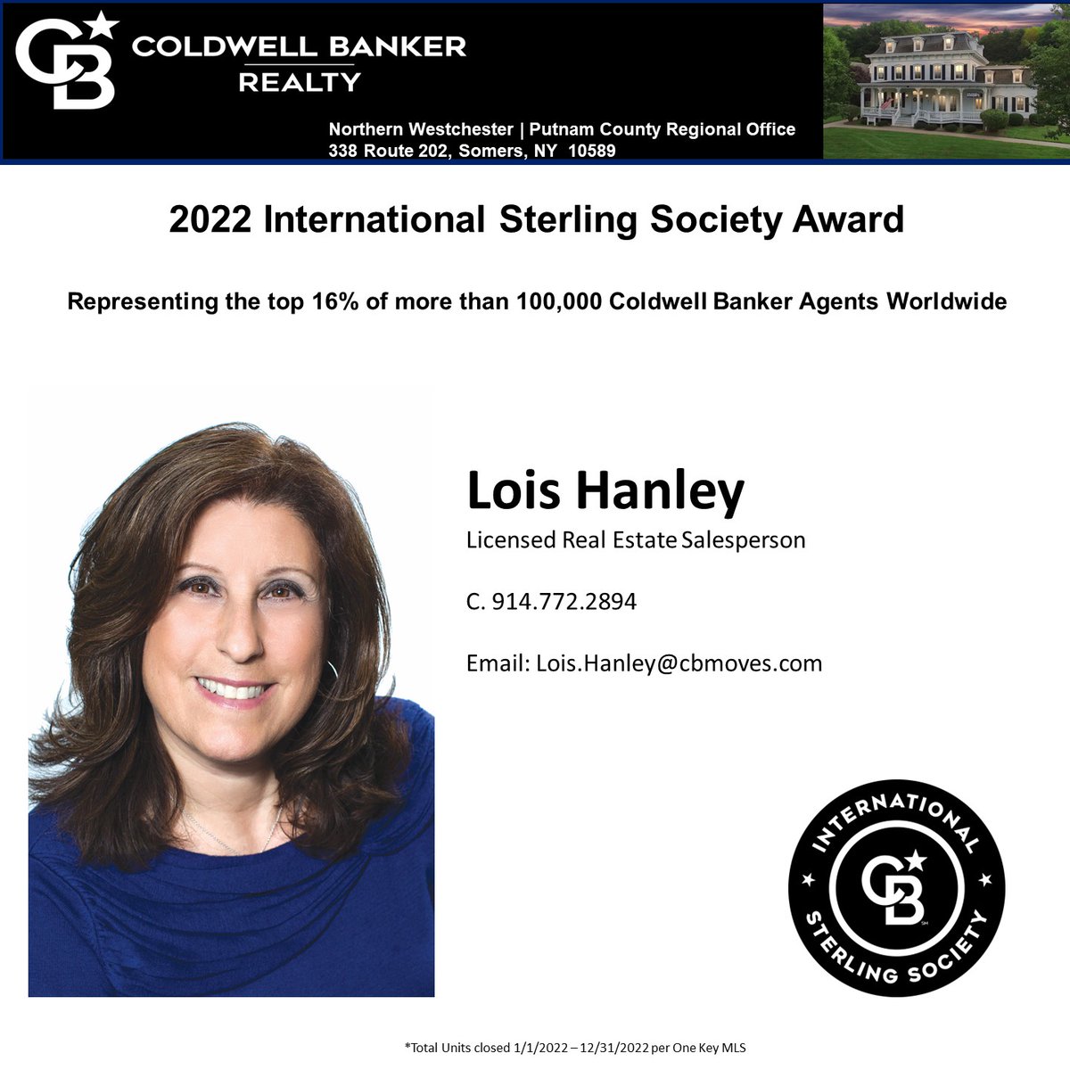 CONGRATULATIONS!
.
.
.
#coldwellbankerrealty #northernwestchesterputnamcountyregionaloffice #realestatesales