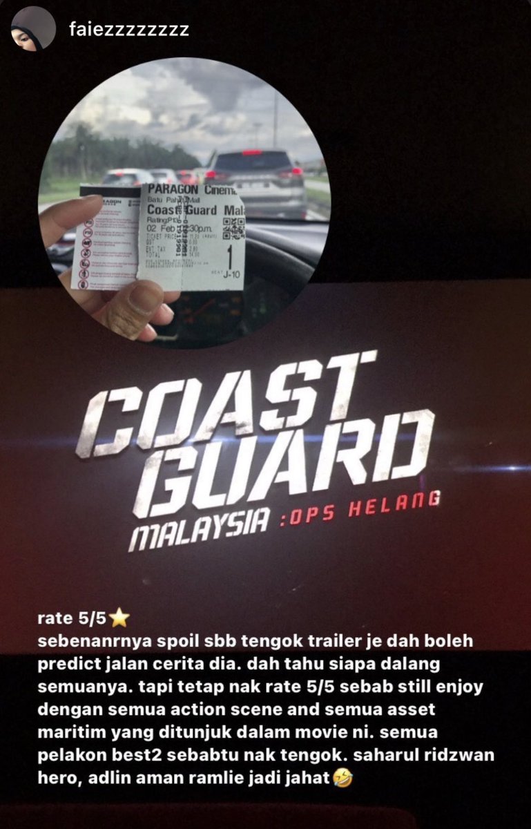 COASTGUARD - Ops Helang
#InSilenceWeRoar #TheBestNeverRest
<a href="/SaharulRidzwan/">SR</a> #SaharulRidzwan 
#SRTigers <a href="/ariezaharie7/">Arie Zaharie</a> 

#MalaysiaCoastGuard #CoastGuardMalaysia #CoastGuardFilm #OpsHelang