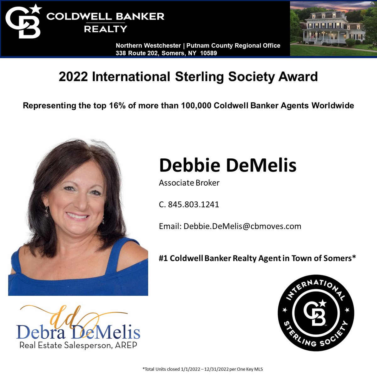 CONGRATULATIONS!
.
.
.
#coldwellbankerrealty #northernwestchesterputnamcountyregionaloffice #realestatesales
